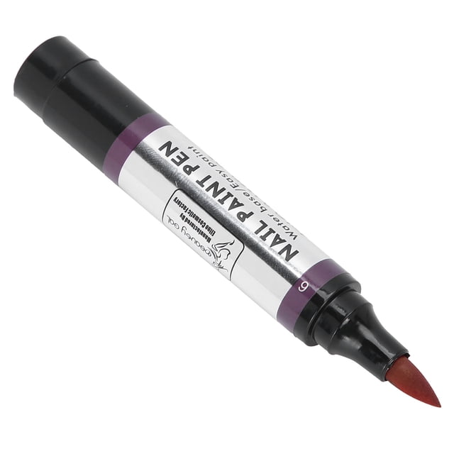 Bolígrafo para Esmalte de Unas, Bolígrafo de gel para uños, Bolígrafo para manicura, adecuado para uñas acrílicas, uñas diy, esmalte de ultas una base de Agua, colores,
