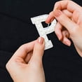 thumbnail image 4 of Clearance! Iron Cobble On Clothes AZ Sew Decorative Letter Cobble Glitter Letters Applique Rhinestone Pearl English Letters For DIY Craft Supplies, 4 of 4