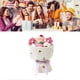 thumbnail image 3 of Plush Bouquet Toy Cute Cartoon Style Bright Colors LED String Light Stuffed Animals Bouquet for Birthday Valentine's Day Pink Bear, 3 of 3