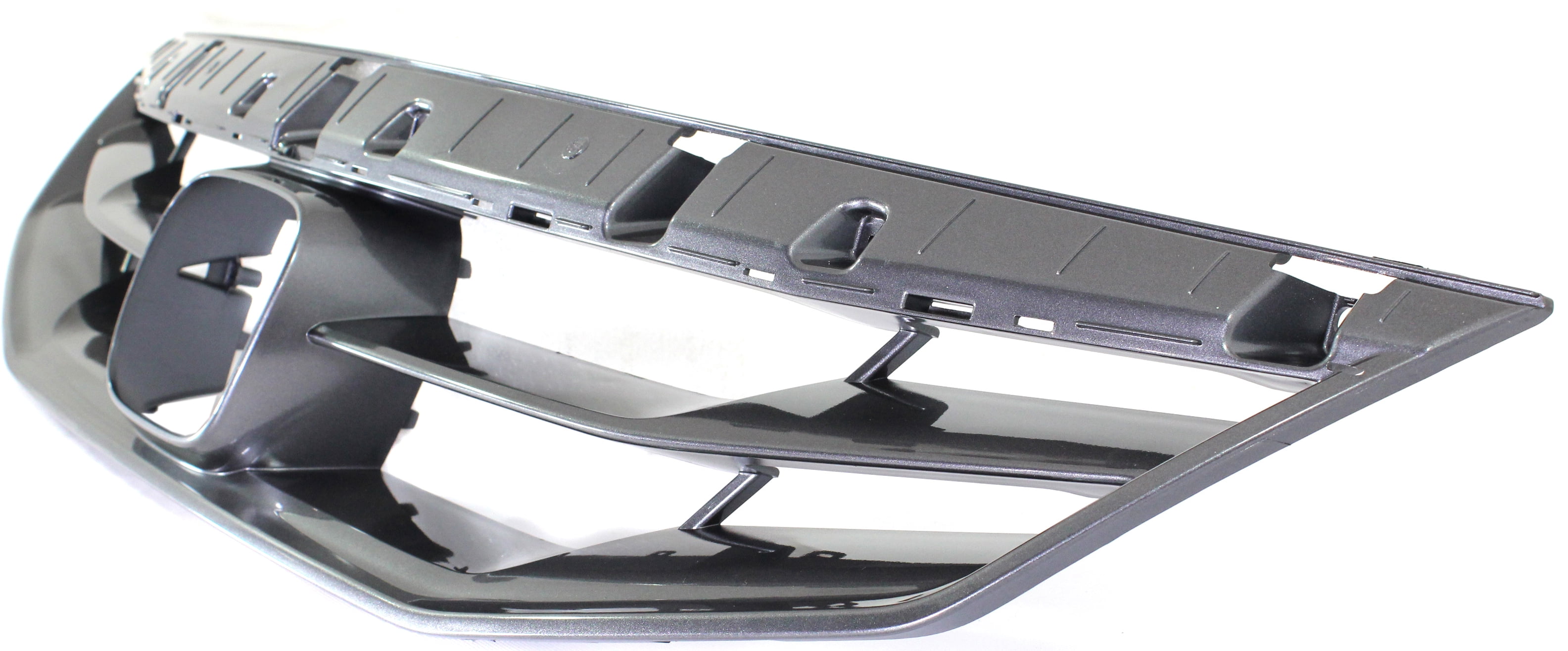 Grille Assembly Compatible With 2011-2012 Honda Accord Coupe Painted Gray Shell and Insert