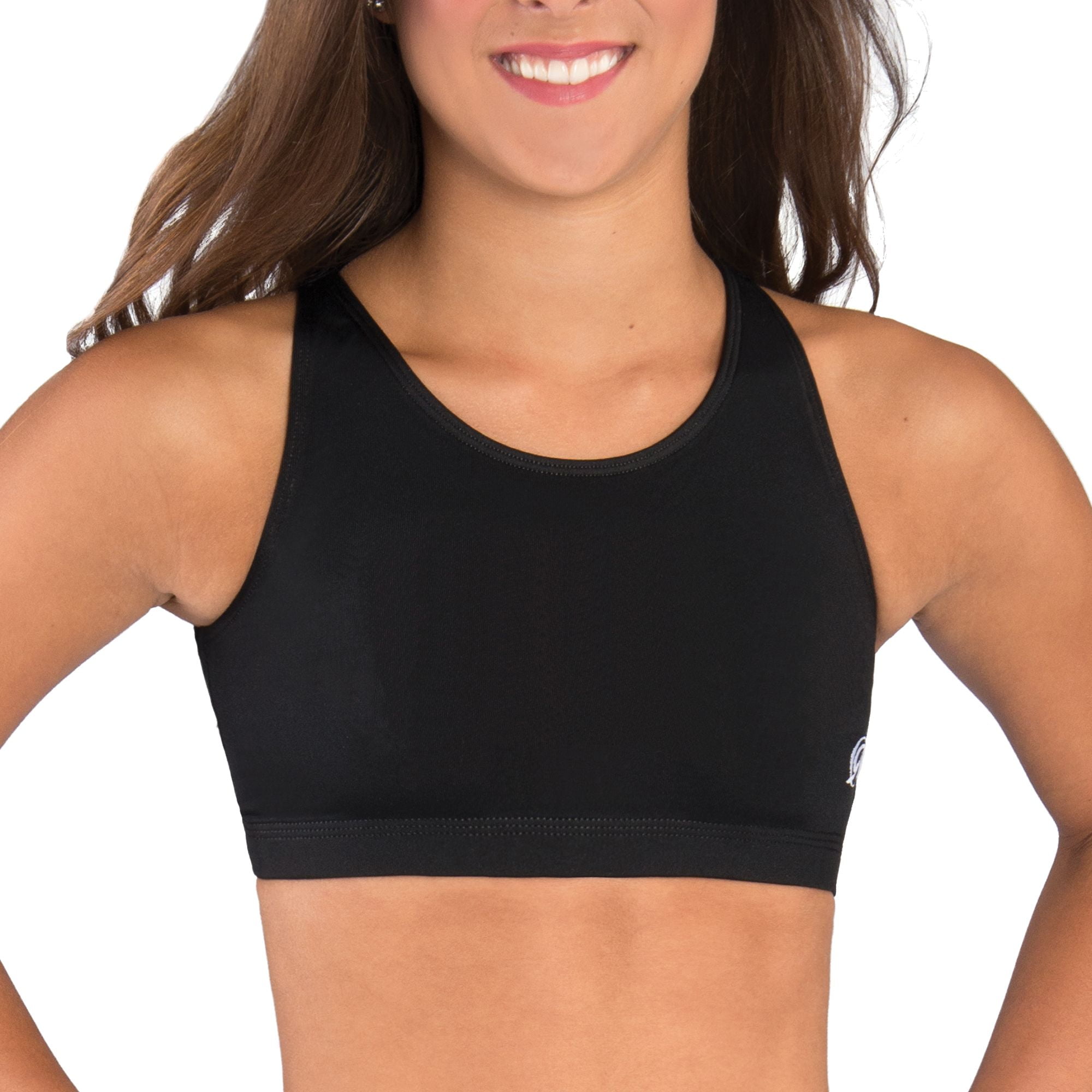 GK Elite Youth Modern Triangle Back Cheerleading Top - Walmart.com ...