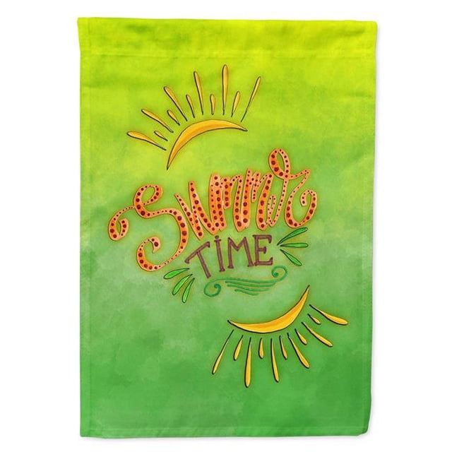 Carolines Treasures BB7453GF Summer Time Garden Size Flag