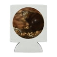 thumbnail image 2 of Beaver by the River Can Cooler - Drink Sleeve Hugger Collapsible Insulator - Beverage Insulated Holder, 2 of 4