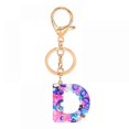 thumbnail image 1 of Xyc 1pcs Keychain Multicolor Letter A - Z Initial Letter Resin Keychain , Accessories Cute Premium Bag Charm, 1 of 3