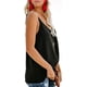 thumbnail image 2 of Camisolas sin mangas con cuello en V y botones sexys para mujer, blusas informales holgadas sin mangas, 2 of 4