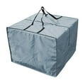 thumbnail image 1 of Sac de Rangement pour Coussins de Siège de Mobilier de Patio Extérieur avec Fermeture Éclair et Poignées, Imperméable, 1 of 9