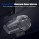 thumbnail image 2 of HY-1001 Intercomunicador para casco de motocicleta BT5.0 Interfono manos libres Full Duplex 800 Hysnox Walkie talkie de la motocicleta, 2 of 7