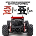 thumbnail image 2 of ZheElen RCGOFOLLOW Enhanced Rc Rear Suspension Arm Lower Arm RCGOFOLLOW Lower Part Lower Suspension For MJX 14210 Vehicles Red Red, 2 of 6