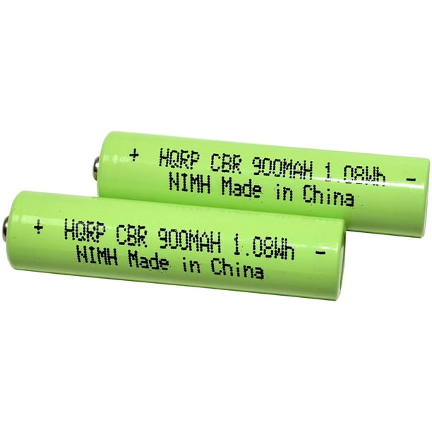 HQRP Deux Batteries de Téléphone Sans Fil pour Panasonic HHR-4DPA / Hhr4dhyy00004 / HHR-55AAABU / HHR-55AAAB / HHR-65AAABU / N4DHYYY00004 / N4dhyy00005 Remplacement