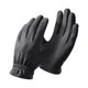 thumbnail image 1 of Guantes cortavientos de invierno, cremallera con pantalla táctil completa con los dedos • Forro polar grueso, térmica para ciclismo al aire libre, esquí, senderismo, running • Talla única, unisex 1, 1 of 1