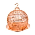 thumbnail image 4 of Jaula para pájaros esférica ventilada elegante decorativa resistente malla estilo europeo jaula para pájaros casa para pinzones periquitos canarios, 4 of 8