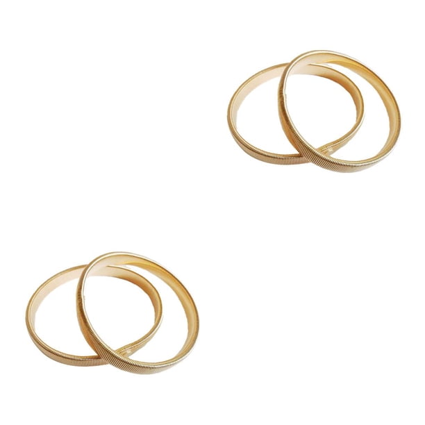 Guardurnaity Brazalete de brazo Accesorio de ropa Brazalete elástico Decoración Puños de manga de metal Banda de brazos de hombre para Type2 NO2 Guardurnaity CBP220167