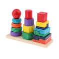 thumbnail image 1 of Juguetes Educativos BLESIY Torre Arriba Apilable Anillos de apilamiento Rainbow Tower, 1 of 8