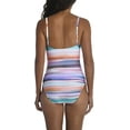thumbnail image 3 of La Blanca MULTI Ocean Tides Mio Molded One-Piece Swimsuit, US 4, 3 of 3