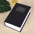 thumbnail image 1 of Noehoiugi 1 Packs Book Safe With Lock Secret Metal Safe Box Portable Hidden Lock Box Fake Book Concealment Furniture For Money Jewelry, 1 of 3