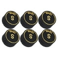 thumbnail image 1 of 6pcs Pool Cue Tips, Professional Multi Layers Billiard Pool Cue Tips for Billiard Pool Cues Supplies, Billiard Cue Tips, Compatible with 14mm Cue Tips, Easy To Install, 1 of 8