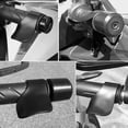 thumbnail image 5 of Soumake 1Pc Universal Carbon Fiber Throttle Control Motorcycle Handlebar Grip Assist Practical, 5 of 5