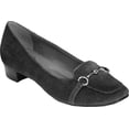 thumbnail image 2 of Aerosoles Wayback Women/Adult shoe size 7W Wide Casual WAYBACK-BLK Back Houndstooth, 2 of 6