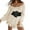 Beige_002, variant on Fgnfyis Womens Two Piece Puff Sleeve Romper Off Shoulder Ruffle Dress Long Sleeve Flowy Layered Jumpsuit Playsuits with Waist Seal