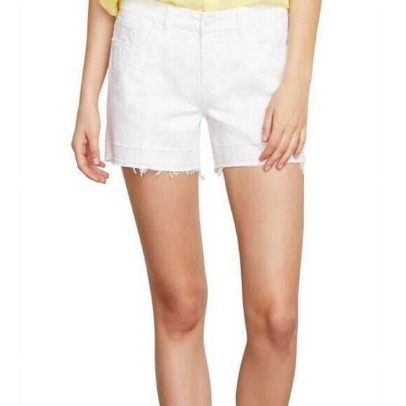 new HABITUAL women jean shorts HNJ001668-H166 chalk white pockets sz 25 $138