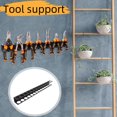 sunsanly Wall Mount Screwdriver Holder Heavy Duty Carbon Steel Space