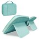 thumbnail image 1 of Bolsa de transporte para iglesia con soporte para libros, bolsa bíblica con asa, cremallera y múltiples bolsillos para protector bíblico de estudio de las Escrituras, azul, 1 of 5