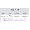 thumbnail image 3 of EDFBUYKRS Womens Long Sleeve Tunic Tops Casual V Neck Lightweight Shirts Loose Sweatshirt One Size, 3 of 4