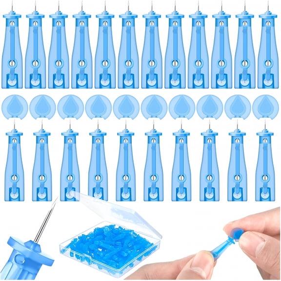XIRQI Sterile Needles for Pimples,100Pcs Disposable Acne Lancet Effective Blemish And Blackhead Removal Tools for Clear Skin