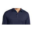 thumbnail image 3 of Nike Men's Golf Long Sleeve Stretch Tech Polo Midnight Navy Size XXXX-Large, 3 of 3