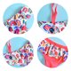 thumbnail image 3 of Traje de baño para bebé, traje de baño para niñas pequeñas, traje de baño para niñas con un solo hombro + traje de baño con parte inferior de cintura alta (2 piezas), 3 of 5