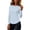 Light Blue, variant on Long Sleeve Workout Tops Women Slim Fit Mesh Back UV Protection Athletic Gym Crewneck T-Shirt Moisture-wicking (XL, Purple)