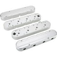 thumbnail image 4 of GM LS Smooth Cast Alum Valve Covers, wCoil Mounts, Pair, Polished, 4 of 10