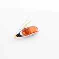 thumbnail image 4 of Peterson Manufacturing 168XA-MV Piranha LED Slim-Line Oblong Clearance/Side Marker Light with Chrome Bezel - Amber, 4 of 4