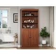 thumbnail image 3 of 100% Solid Wood 32" Bathroom Cabinet with Solid Doors, 2-Drawers and Adjustable Shelves, 3 of 7