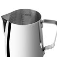 thumbnail image 3 of Naiovety Jarra de espuma de leche inoxidable de 350ml/600ml/100ml, jarra de café Latte, taza a escala artesanal Barista Juegos de servir café y té escala 350ml, 3 of 3