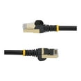 thumbnail image 4 of StarTech 1ft CAT6a Ethernet Cable - 10 Gigabit Shielded Snagless RJ45 100W PoE Patch Cord - 10GbE STP Network Cable with Strain Relief - Black - UL, TIA (C6ASPAT1BK), 4 of 4