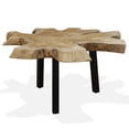 thumbnail image 1 of vidaXL Coffee Table Genuine Teak 31.4"x27.5"x14.9", 1 of 6