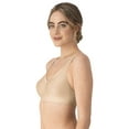thumbnail image 3 of Hanes Womens Wireless Bra, Comfort Evolution Wirefree Bra, Best Wireless Bra, Moisture-Wicking, 3 of 9