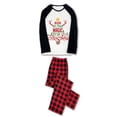 thumbnail image 6 of LuLiaMenton Christmas Pajamas, Reindeer Antlers Print, Matching Sleepwear, Plus Sizes, 2-3T-Kid, 6 of 6