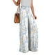 thumbnail image 1 of Txlixc Pantalones Sueltos Florales para Mujer, Cintura Alta Casual Ocio Diario Ropa De Calle Suelta De Pierna Ancha, Verano Txlixc Moda, 1 of 3