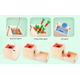thumbnail image 5 of Monedero de madera Toy Montessori, 4 en 1, clasificador para niños, 5 of 5
