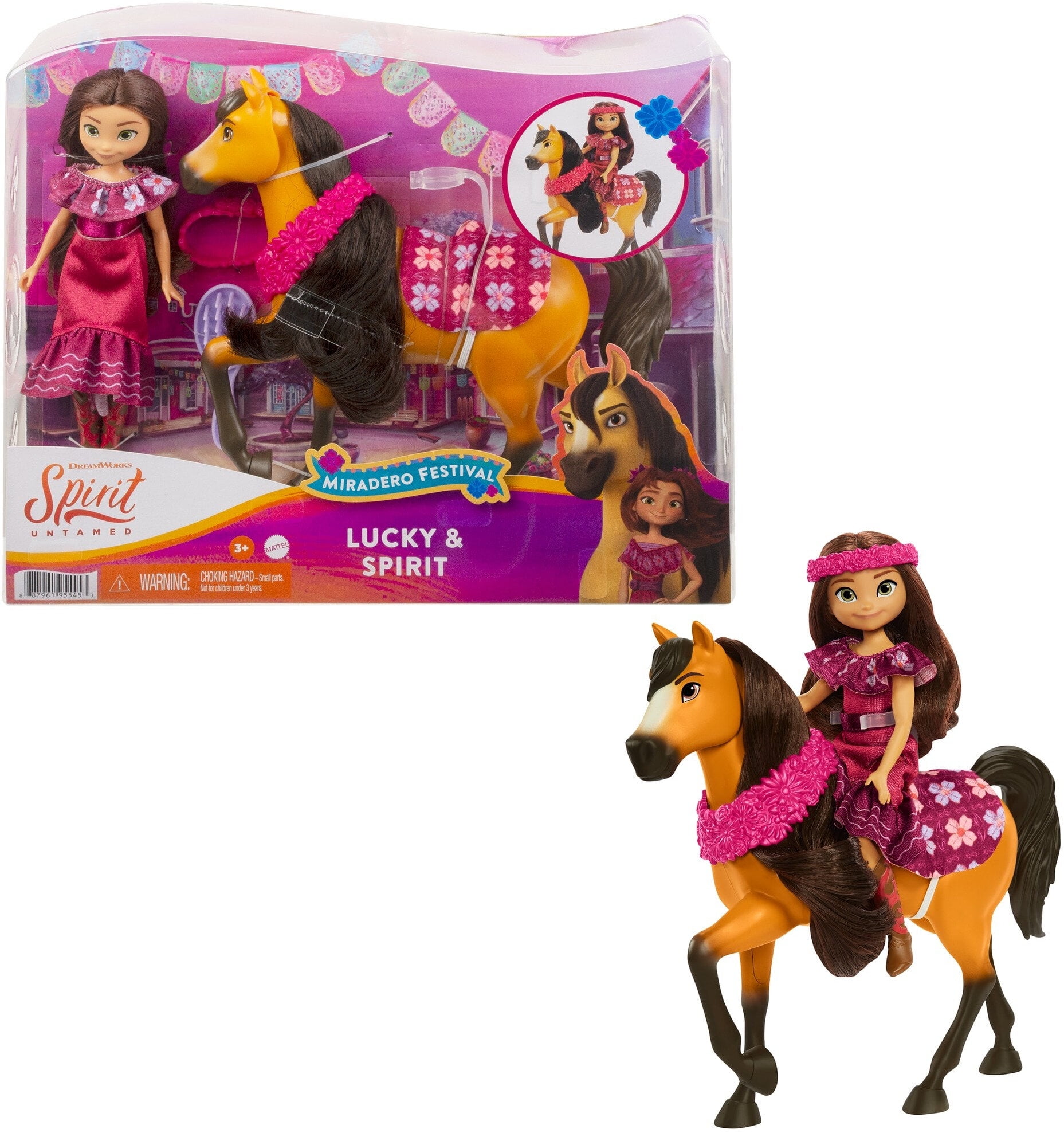 Spirit Pasture Pals Horses 12 Pieces New Dreamworks Riding Toy Set Gift Netflix 