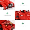 thumbnail image 3 of Miangastore Modèle de Camion Ornement Rouge 1 Pce 6.7x3x2.8in, 3 of 8
