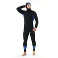 thumbnail image 2 of Men 3mm Neoprene Swim Wetsuits 2-Piece Hooded Long Sleeve Diving, 2 of 8