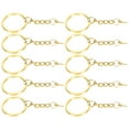 thumbnail image 2 of Key Chain, Fine Workmanship Durable Easy Use Alloy Key Chain  For Girls Accessories For Girlfriend Gift For Fashion Accessories For Love Gift Silver,Gold, 2 of 8