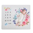 thumbnail image 4 of Manta para Bebé Manta Decorativa con Guirnalda de Flores Accesorios de Fotografía para Bebés para Recién Nacidos Y Niños Pequeños 295 X 394 Pulgadas ANGGREK  Otros, 4 of 8