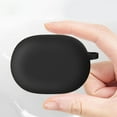 thumbnail image 4 of Silicone Earbuds Protective Case Bag w/ Hook for Beats Studio Buds (Black), 4 of 9