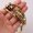 Gold, variant on Silver/Gold/Black Gothic Stainless Steel Skeleton Skull Bracelet For Men 8.26in-Black