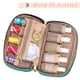 thumbnail image 3 of Estuche de esmalte de uñas LUXJA con capacidad para 10 botellas de 15 ml con bolsillos con cierre, 3 of 7