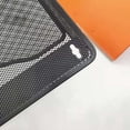 thumbnail image 3 of Wall Mount File Holder (1pcs) Document Holder File Organizer, Metal Mesh, Black, 3 of 4